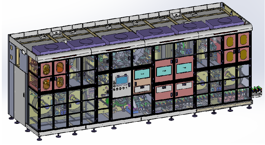 儲(chǔ)能大圓柱激光切卷繞一體機(jī)