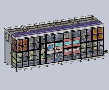 動力大圓柱激光切卷繞一體機